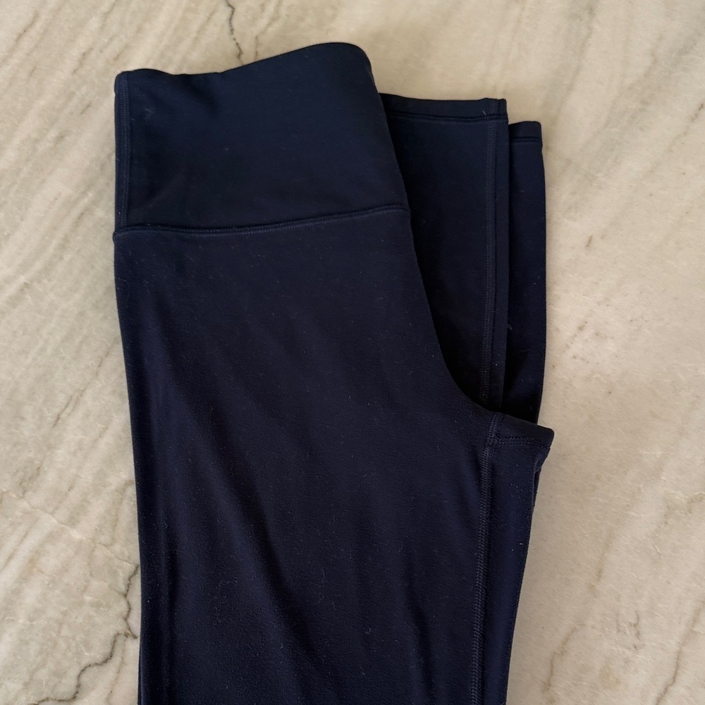 Athleta navy leggings size small